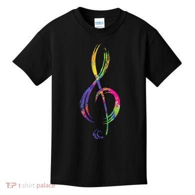 Musican Lover Musical Notes Just Music Kids T-Shirt