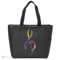Musican Lover Musical Notes Just Music Tote Bag thumb 0