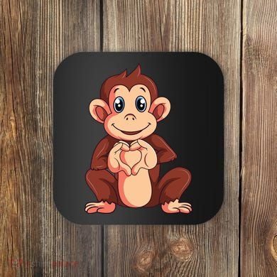 Monkey Lover Coaster