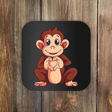 Monkey Lover Coaster