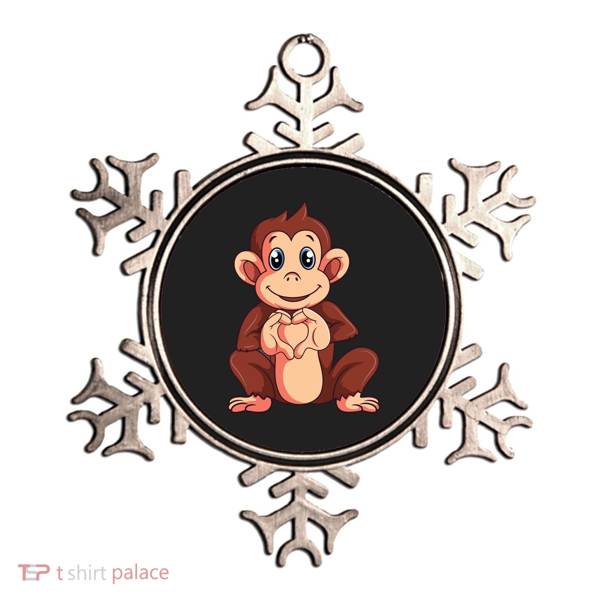 Monkey Lover Ornament