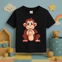 Monkey Lover Toddler T-Shirt thumb 3