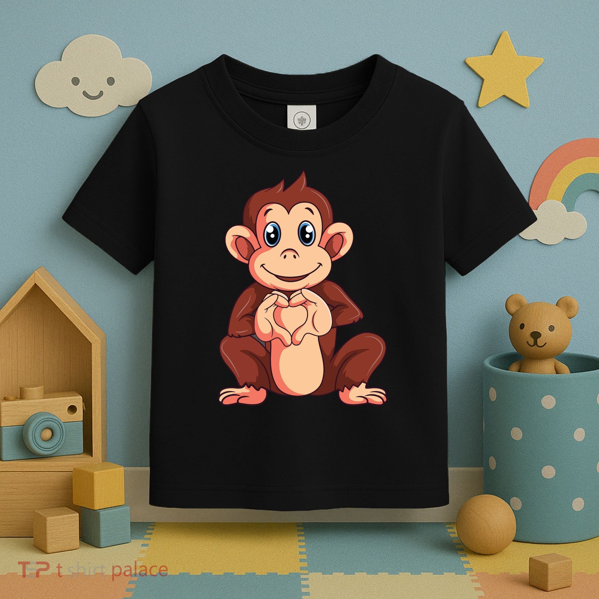 Monkey Lover Toddler T-Shirt