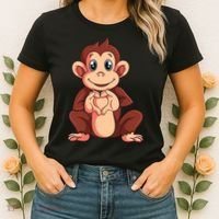 Monkey Lover Women's T-Shirt thumb 2