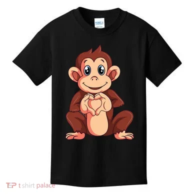 Monkey Lover Kids T-Shirt