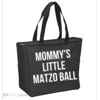 MommyS Little Matzo Ball Tote Bag thumb 2