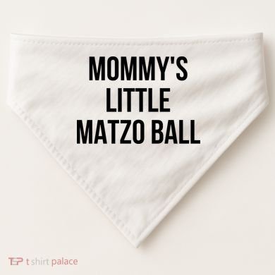 MommyS Little Matzo Ball USA-Made Doggie Bandana