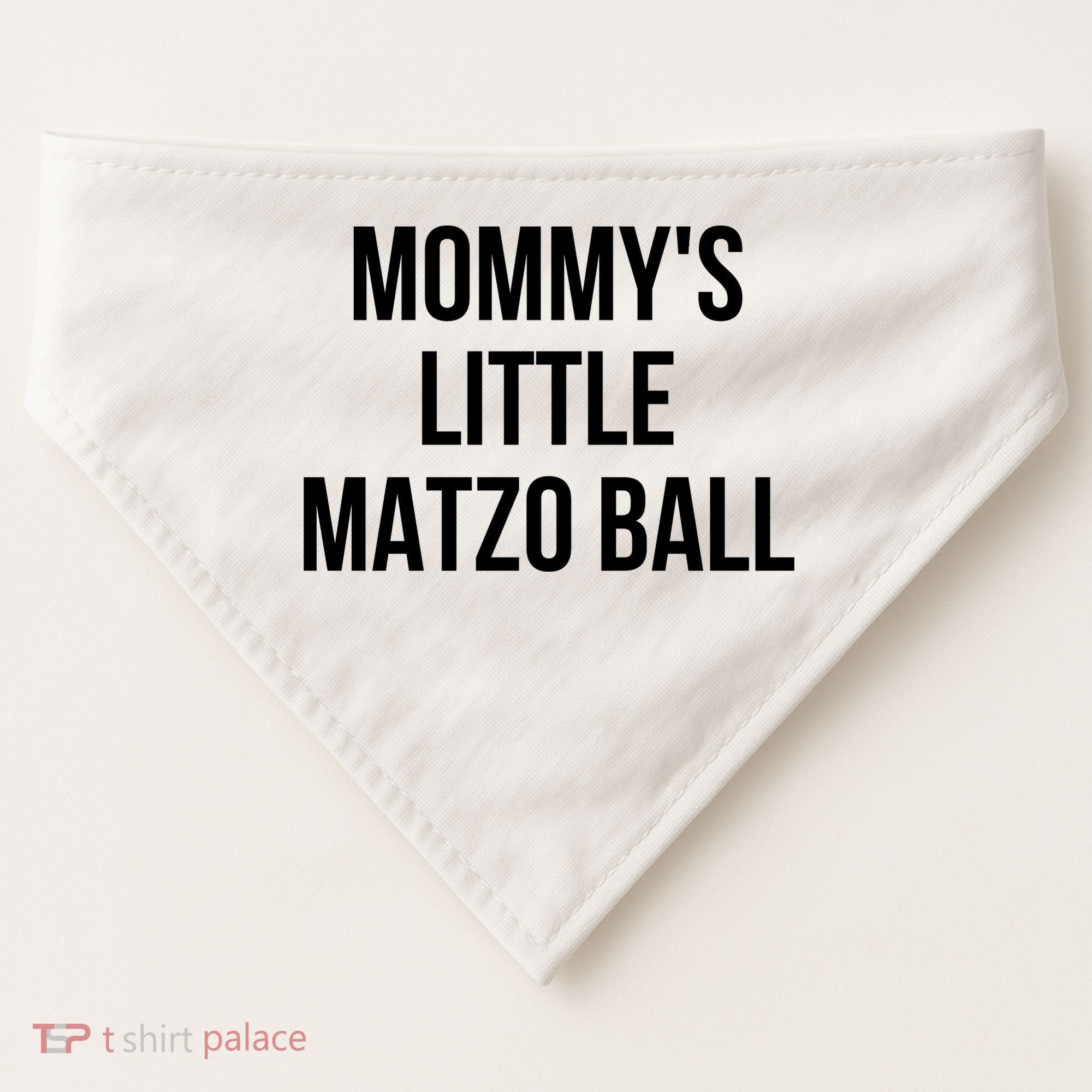 MommyS Little Matzo Ball USA-Made Doggie Bandana