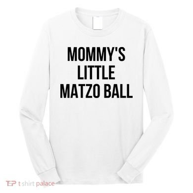 MommyS Little Matzo Ball Long Sleeve Shirt