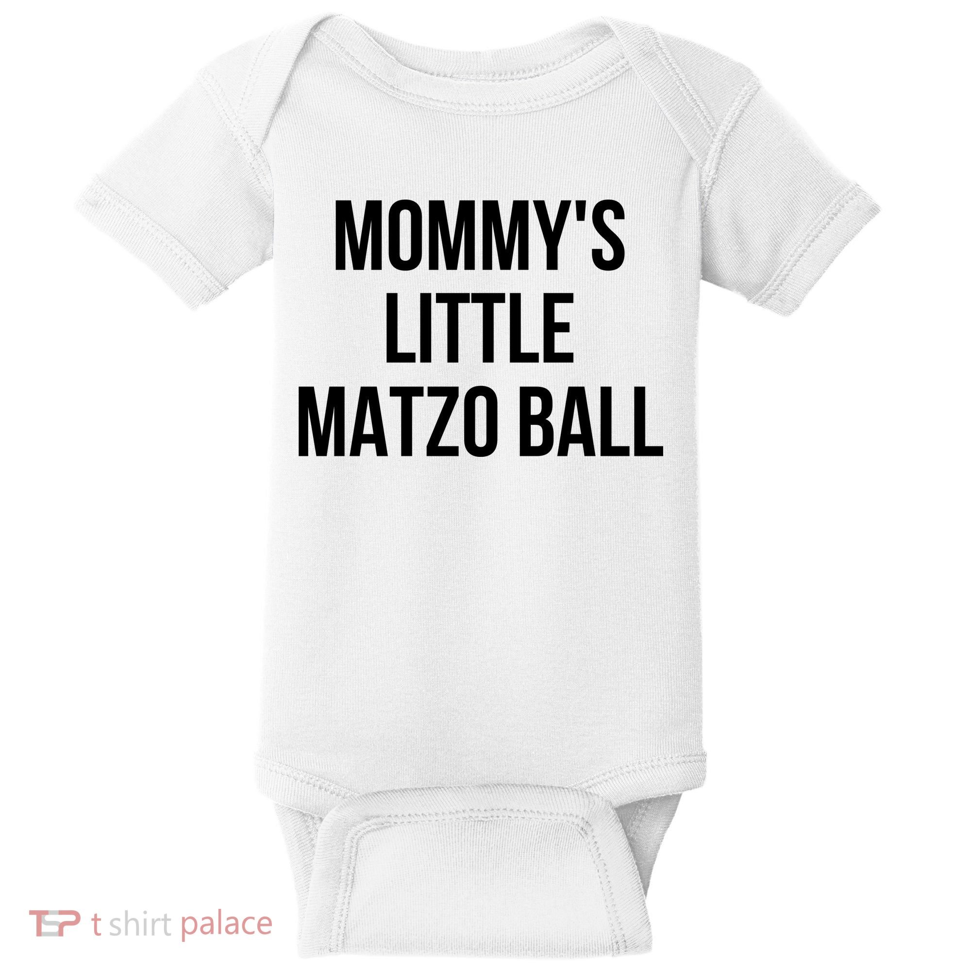 MommyS Little Matzo Ball Baby Bodysuit