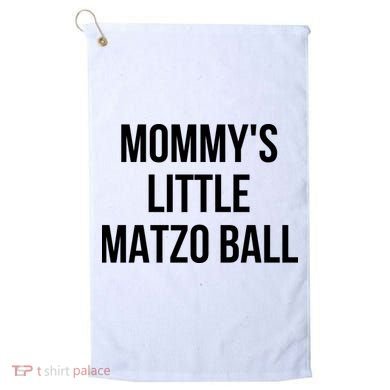 MommyS Little Matzo Ball Golf Towel
