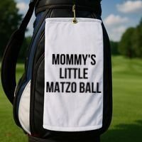 MommyS Little Matzo Ball Golf Towel thumb 2