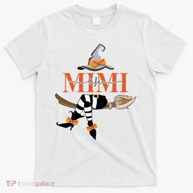 Mimi Life Mimi Witch Halloween Cute Costume T-Shirt