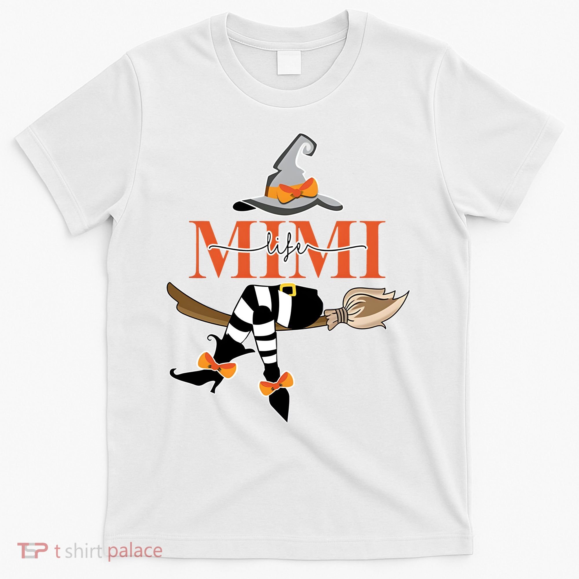 Mimi Life Mimi Witch Halloween Cute Costume T-Shirt