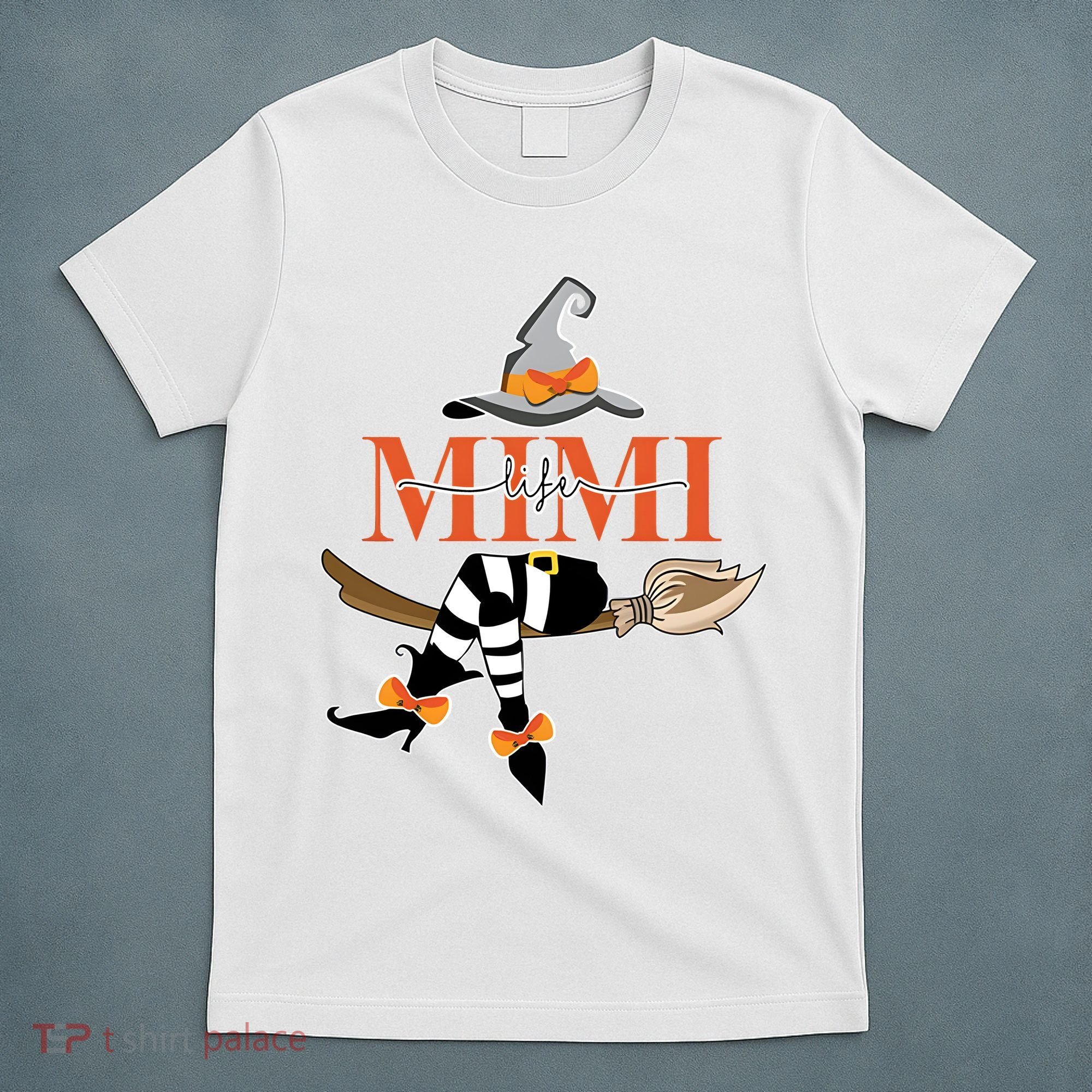 Mimi Life Mimi Witch Halloween Cute Costume T-Shirt