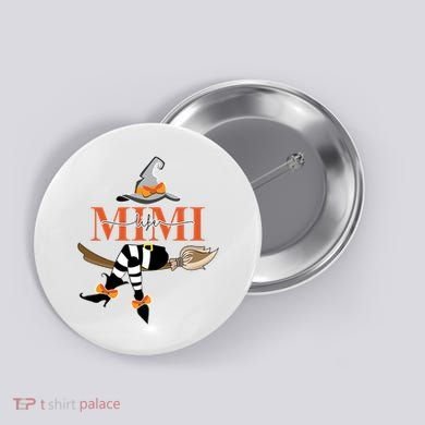 Mimi Life Mimi Witch Halloween Cute Costume Button