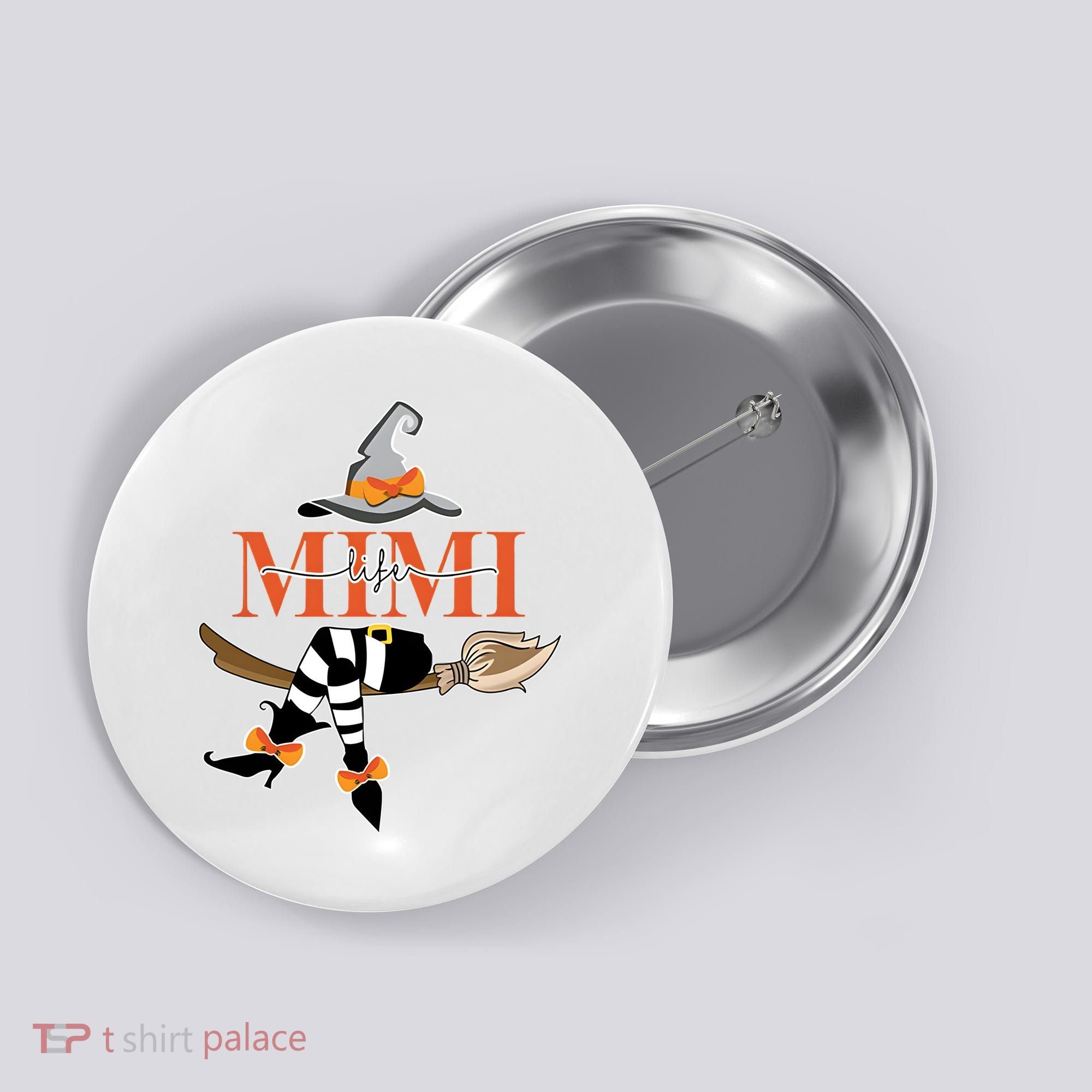 Mimi Life Mimi Witch Halloween Cute Costume Button