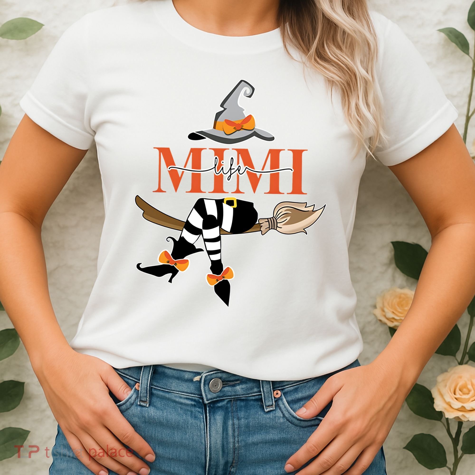 Mimi Life Mimi Witch Halloween Cute Costume Women's T-Shirt