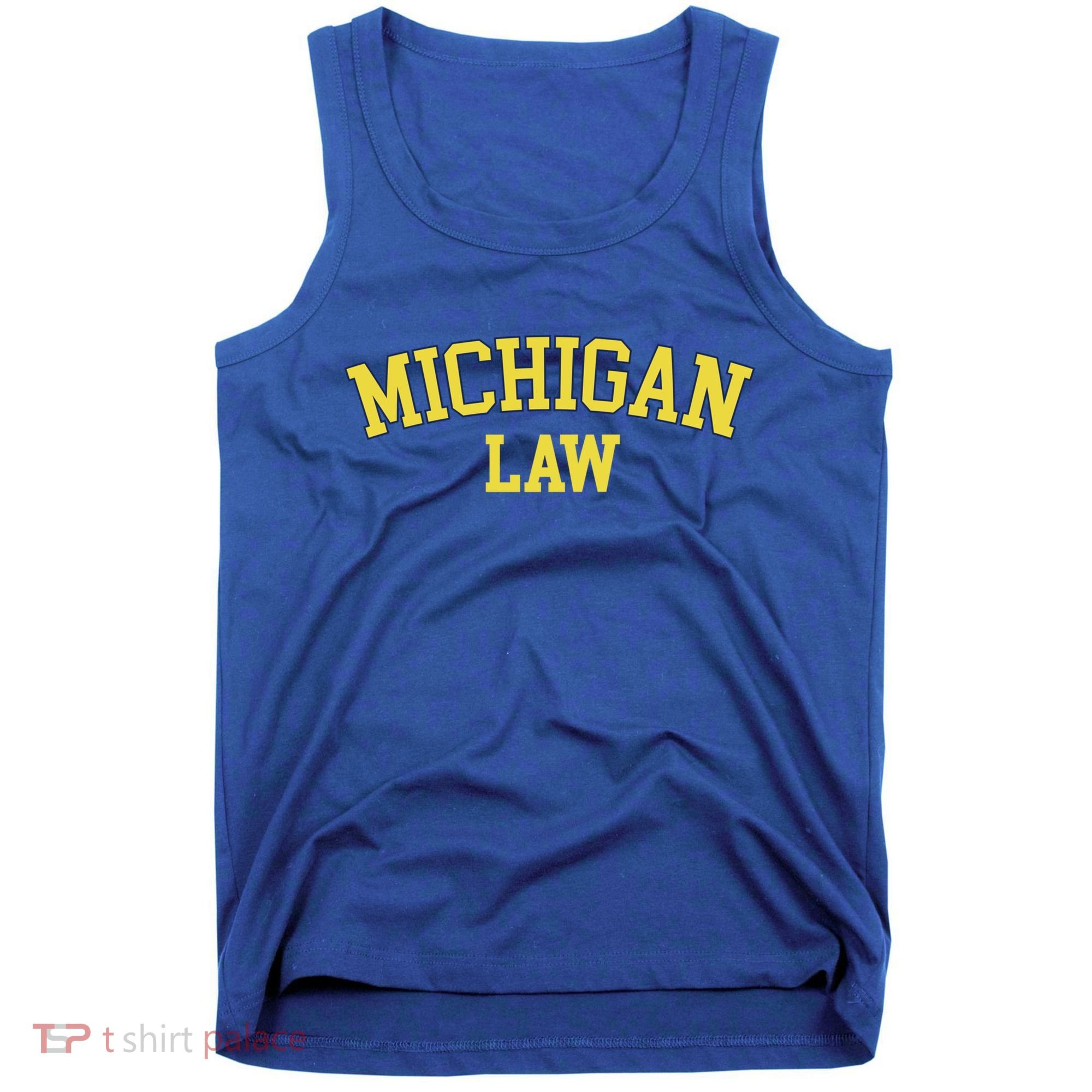Michigan Law Michigan Bar Graduate Gift Lawyer College Gift Tank Top