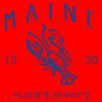 Maine Lobster Santa Hat thumb 1