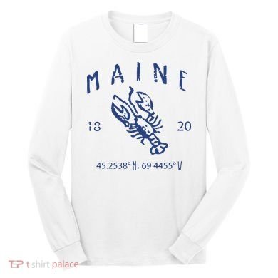Maine Lobster Long Sleeve Shirt