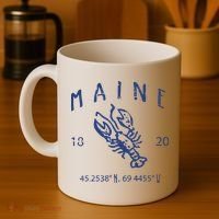 Maine Lobster Coffee Mug thumb 4