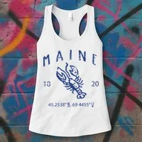 Maine Lobster Women's Tank Top thumb 3