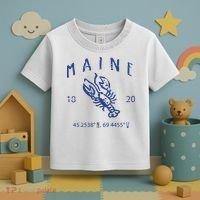 Maine Lobster Toddler T-Shirt thumb 3