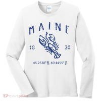 Maine Lobster Women's Long Sleeve Shirt thumb 0
