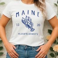 Maine Lobster Women's T-Shirt thumb 2