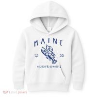 Maine Lobster Kids Hoodie thumb 0