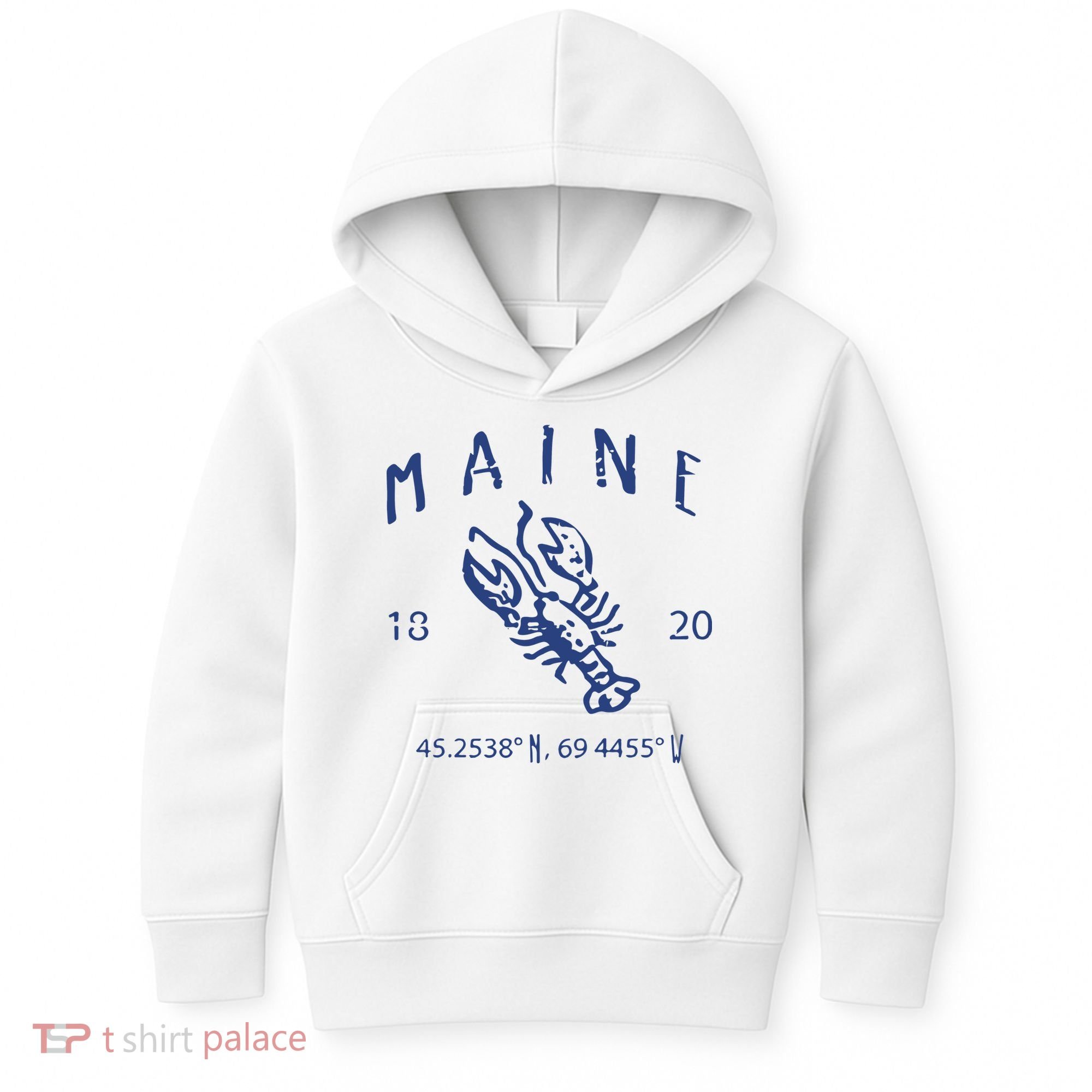 Maine Lobster Kids Hoodie