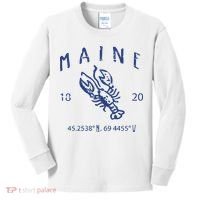 Maine Lobster Kids Long Sleeve Shirt thumb 0