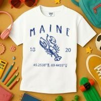 Maine Lobster Kids T-Shirt thumb 3
