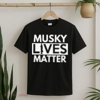 Musky Lives Matter Funny Muskie Fishing T-Shirt thumb 2