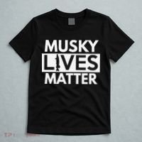 Musky Lives Matter Funny Muskie Fishing T-Shirt thumb 5