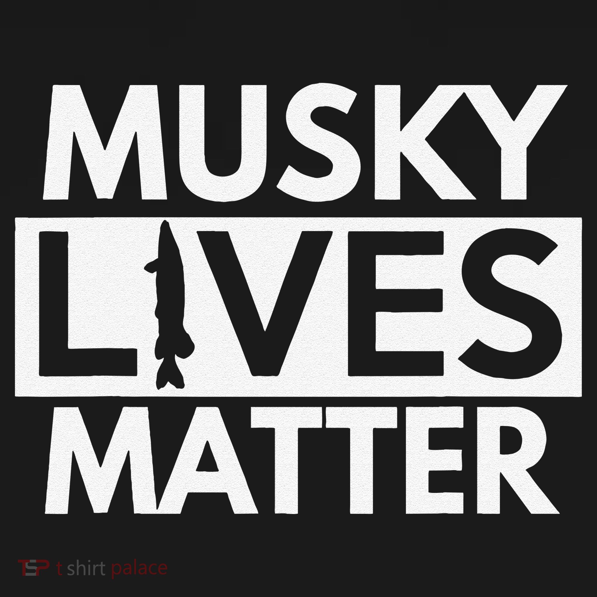 Musky Lives Matter Funny Muskie Fishing Mousepad