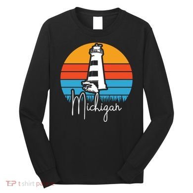 Michigan Lighthouse Long Sleeve Shirt