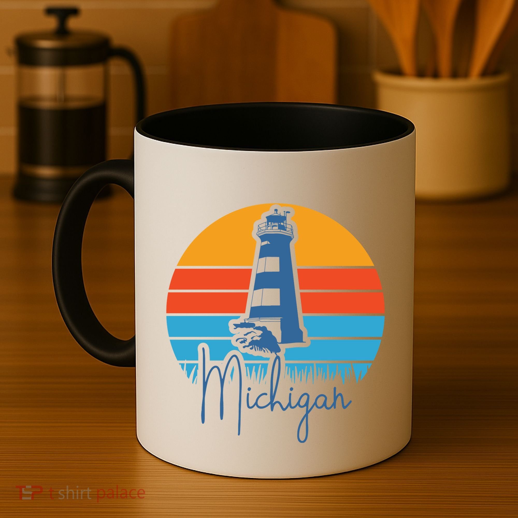 Michigan Lighthouse Coffee Mug