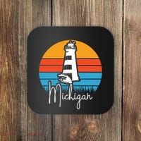 Michigan Lighthouse Coaster thumb 0