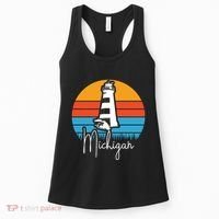Michigan Lighthouse Women's Tank Top thumb 0