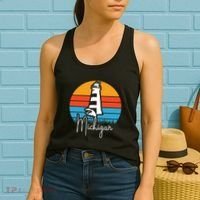 Michigan Lighthouse Women's Tank Top thumb 2