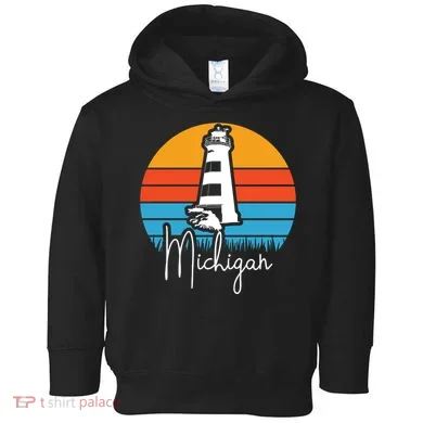 Michigan Lighthouse Toddler Hoodie