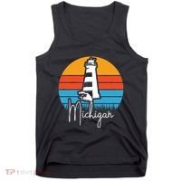 Michigan Lighthouse Tank Top thumb 0