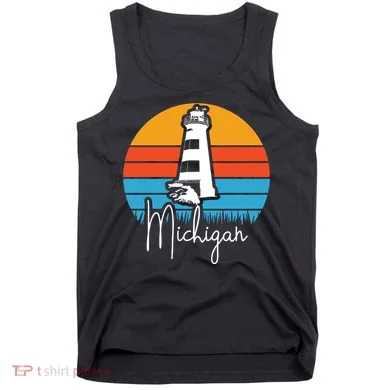 Michigan Lighthouse Tank Top