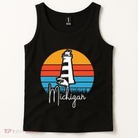 Michigan Lighthouse Tank Top thumb 2
