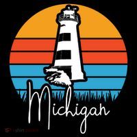 Michigan Lighthouse Women's Long Sleeve Shirt thumb 2
