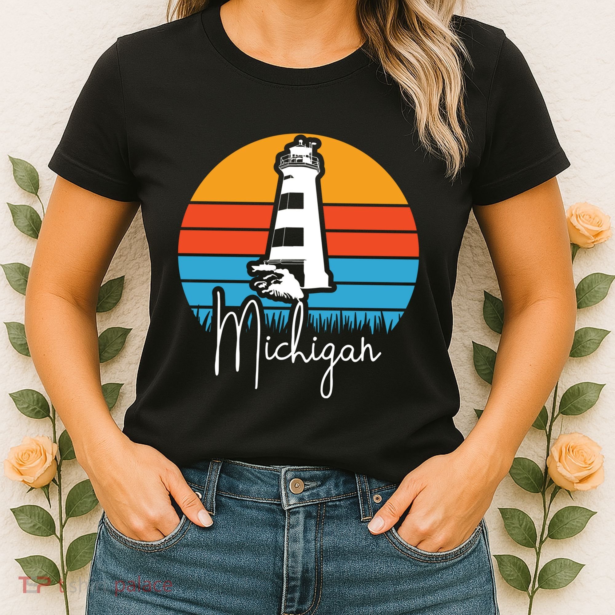 Michigan Lighthouse Women's T-Shirt