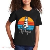 Michigan Lighthouse Kids T-Shirt thumb 2