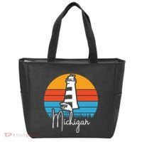 Michigan Lighthouse Tote Bag thumb 0